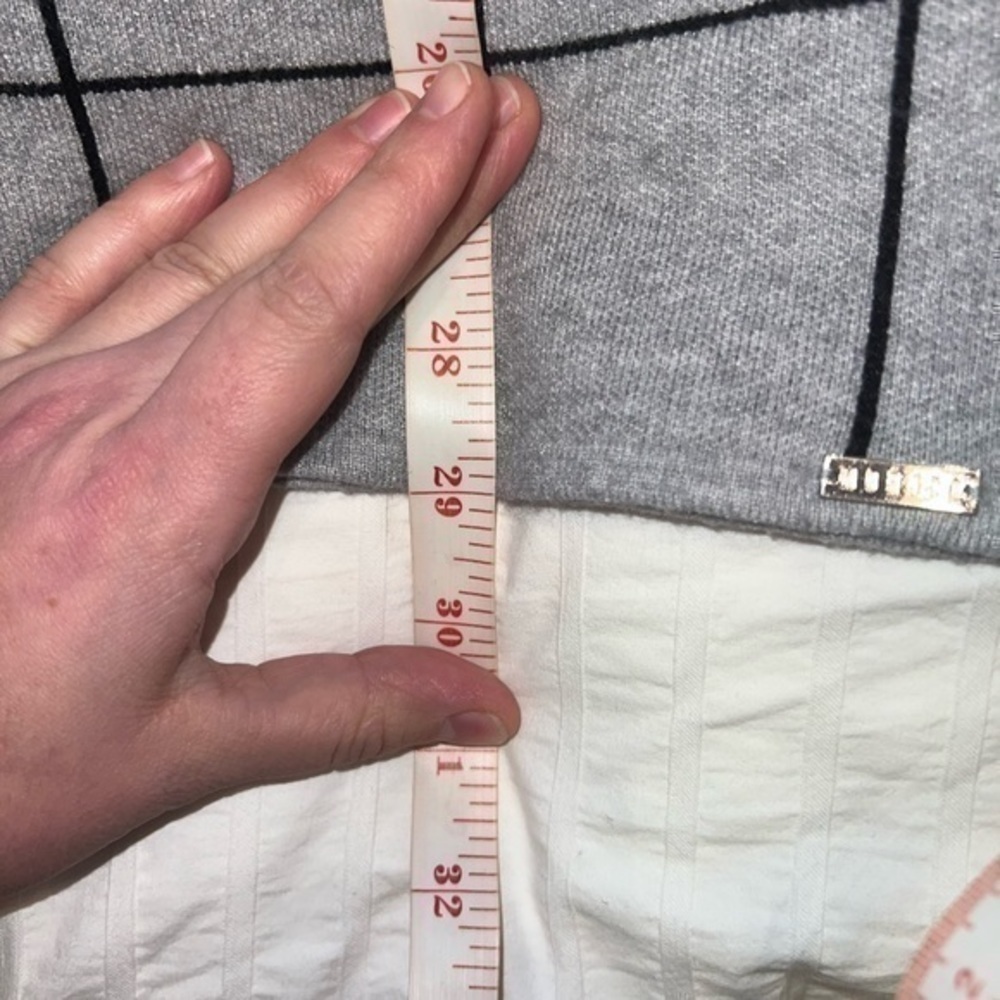 Grey And Black Windowpane Pattern Checkered Mohit… - image 7